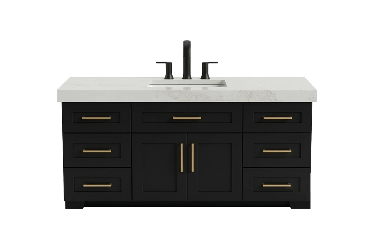 Charming Classic Vanity Top for intimate boutique hotel dressing areas
