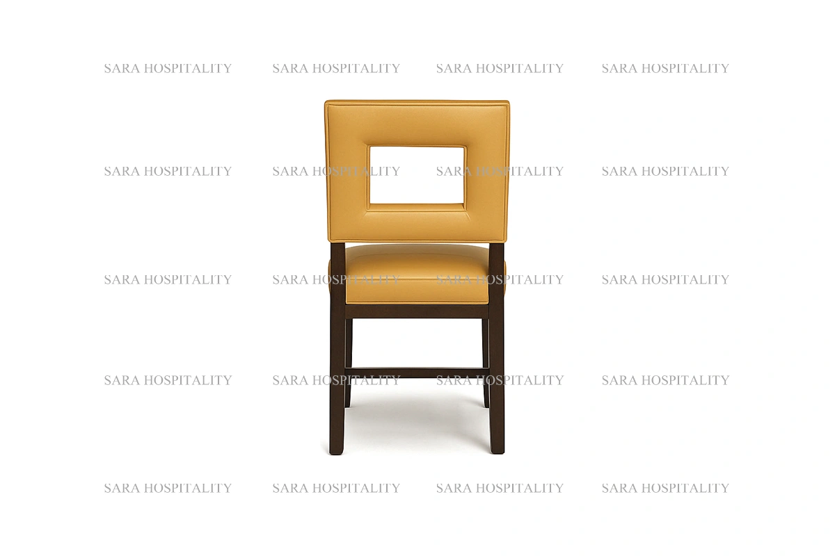 Minimalist Solid Wood Classic Chair for breakfast inns