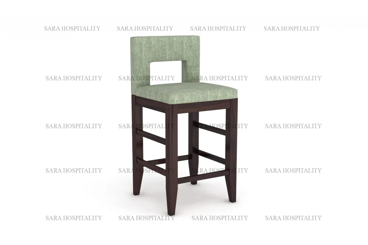 Sleek Square Frame Dining Chair for contemporary morning cafes.