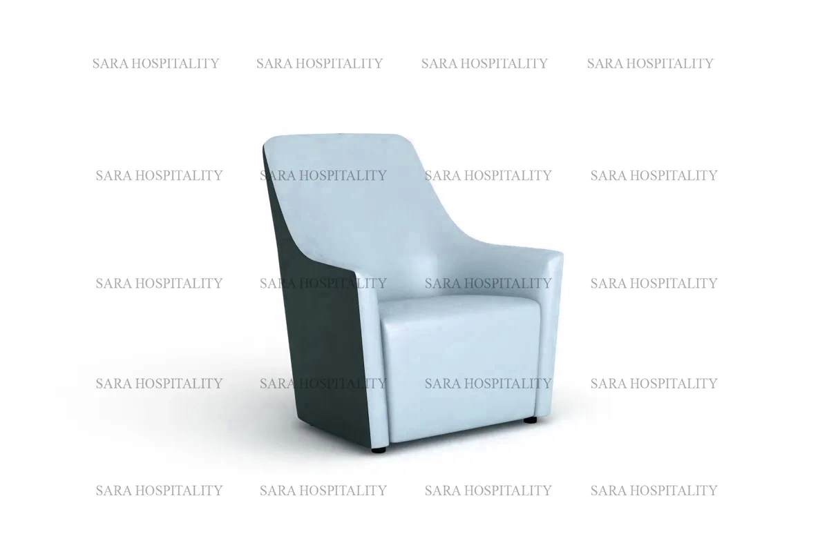 Plush cushion lounge chair