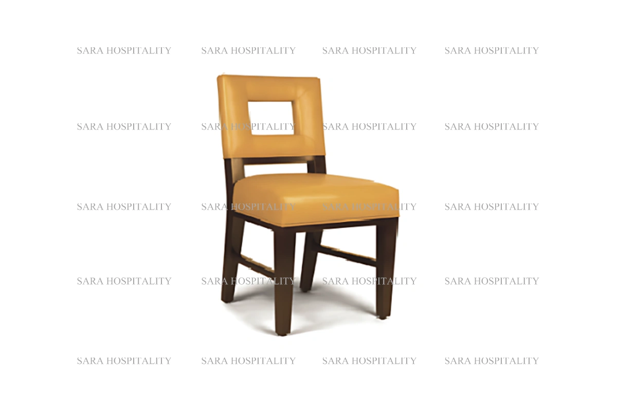 Solid Wood Classic Chair for hotel breakfast rooms