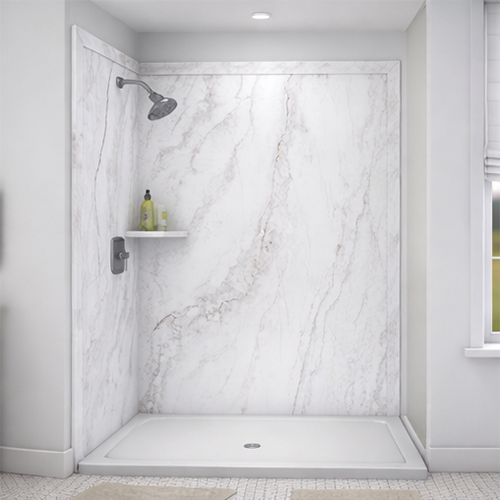 High-quality seamless panel shower surround for luxury spaces