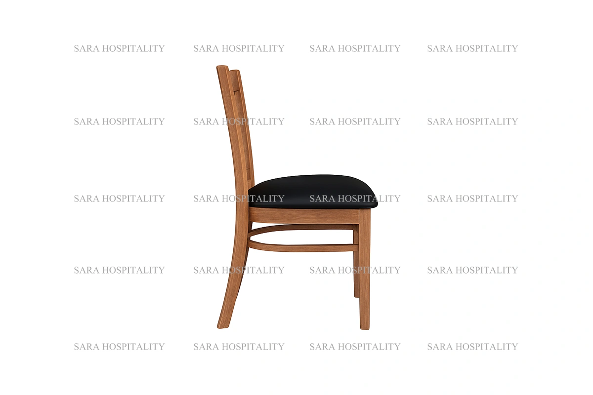 Elegant Cross Back Designer Chair for chic morning cafes