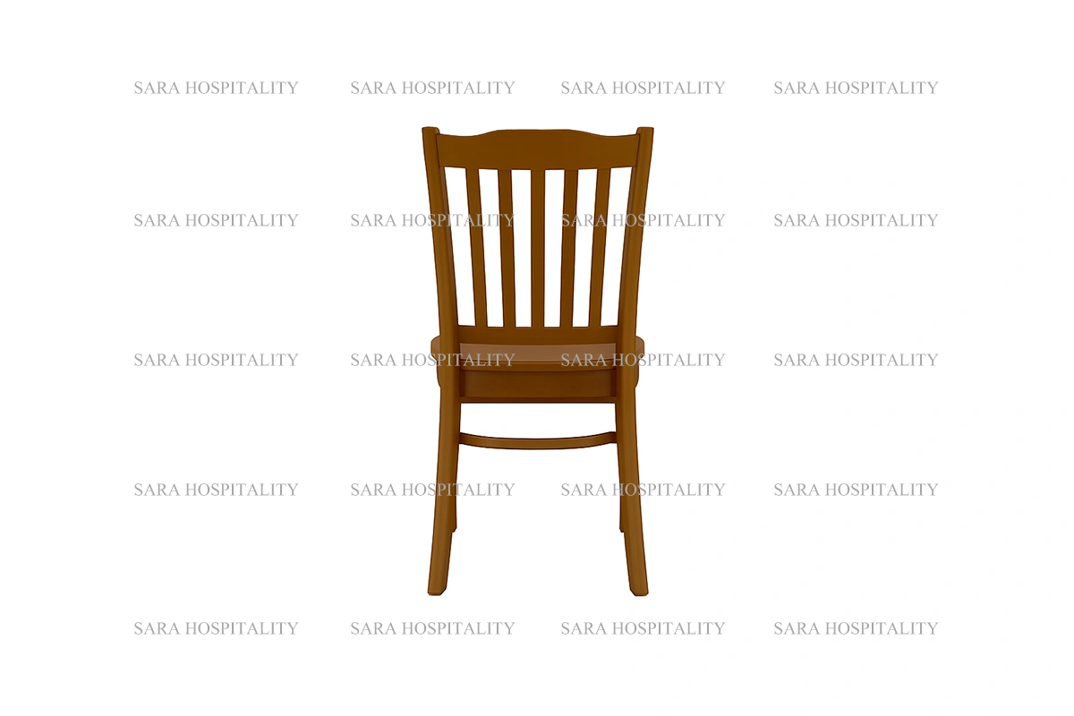 Rustic Traditional Slat Back Chair for cozy breakfast inns