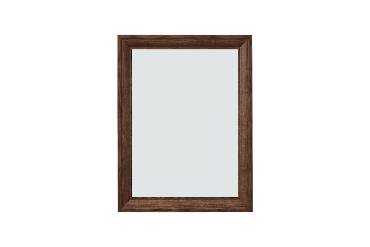 Timeless classic frame wall mirror with a traditional profile for elegant hotel guest rooms