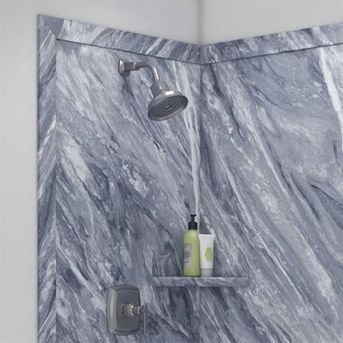 Premium dual wall granite shower surround for luxury bathrooms