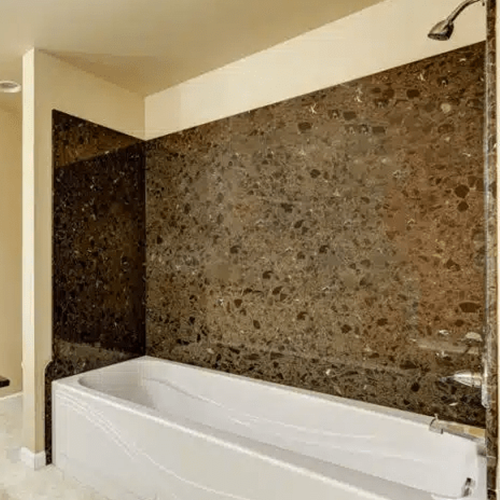 Buy full wall granite tub surround with elegant finish