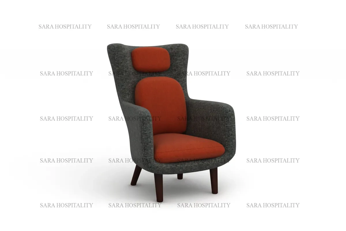 Grand Heritage Lounge Chair for storied hotel morning galleries