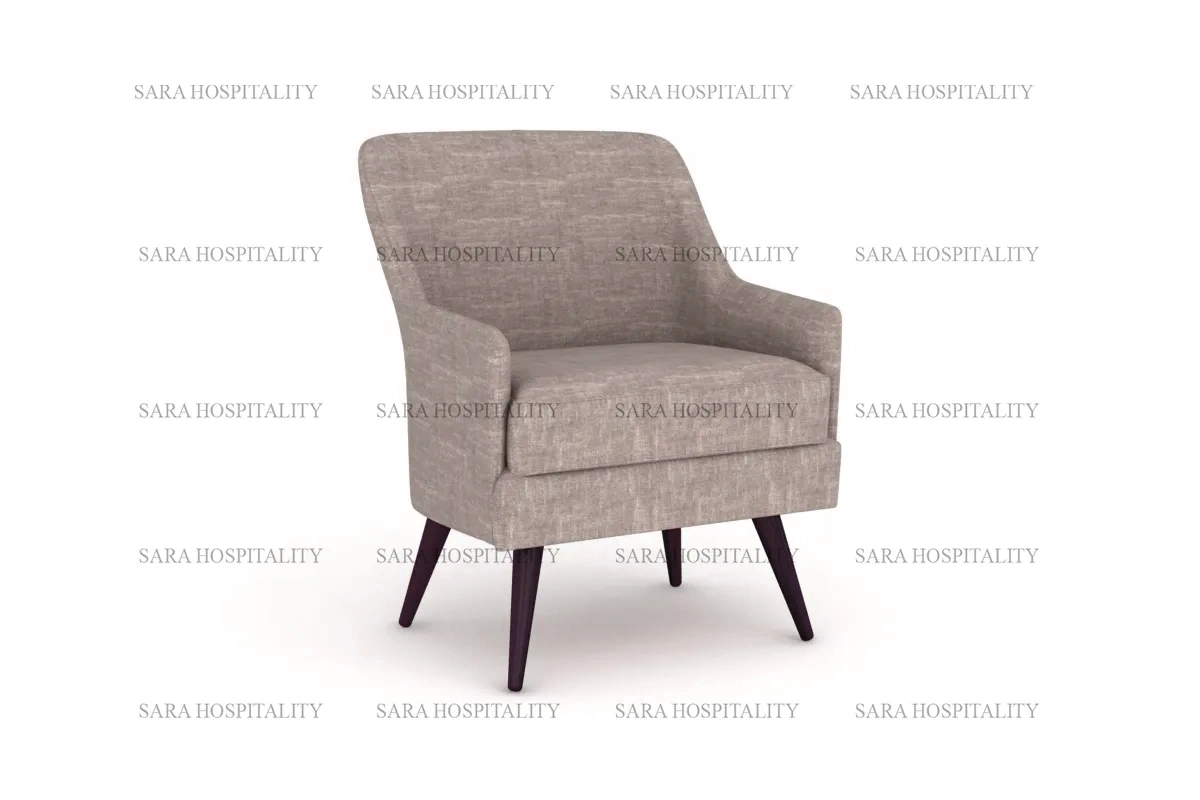 cozy vintage style lounge chair